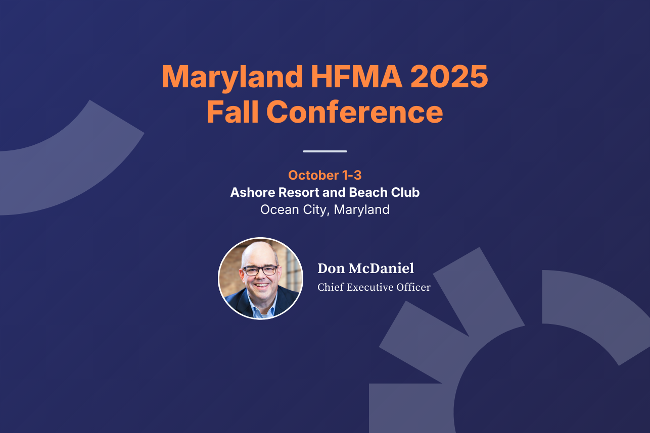 CGP Event - Maryland HFMA 2025 Fall Conference