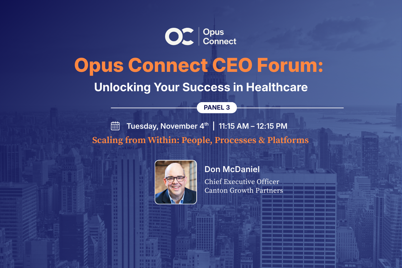 CGP Event - Opus Connect CEO Forum