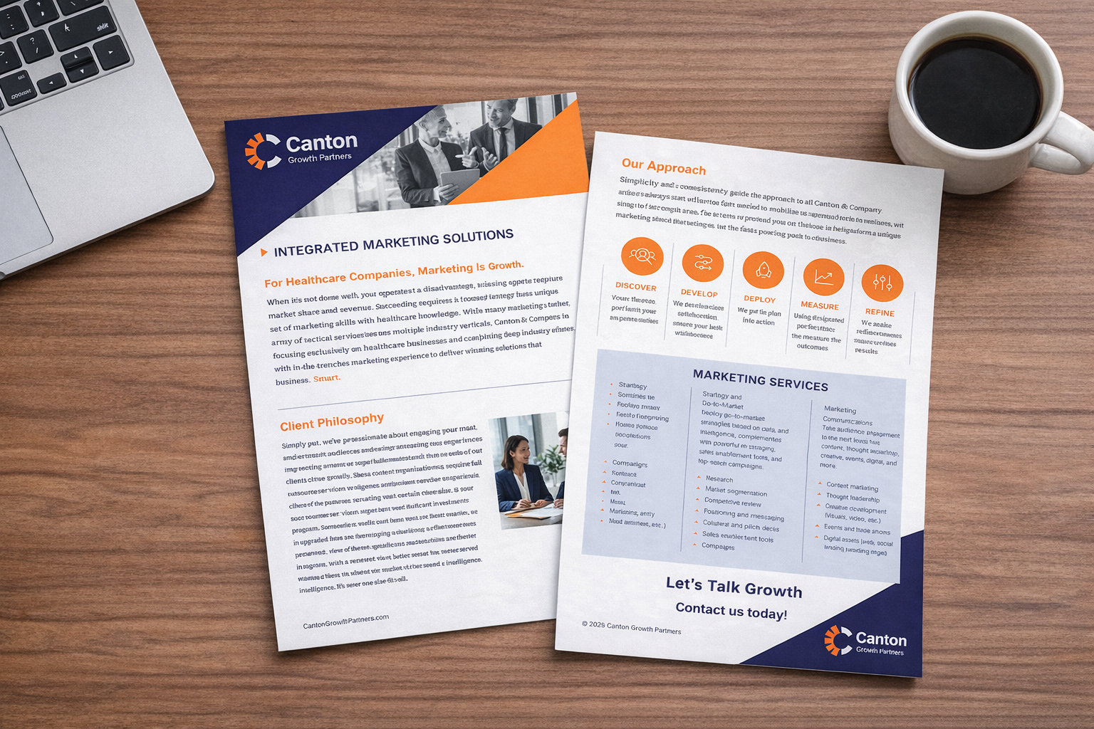 Canton Growth Partners Marketing Brochure
